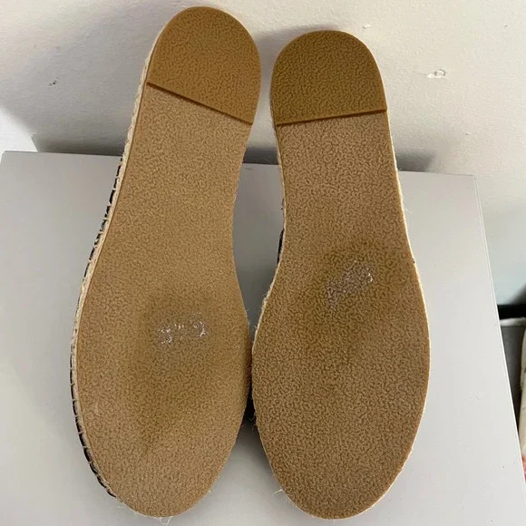 Johnny Was Olivia Mule Espadrille Blue Floral Women's Size 9.5 - Picture 6 of 6